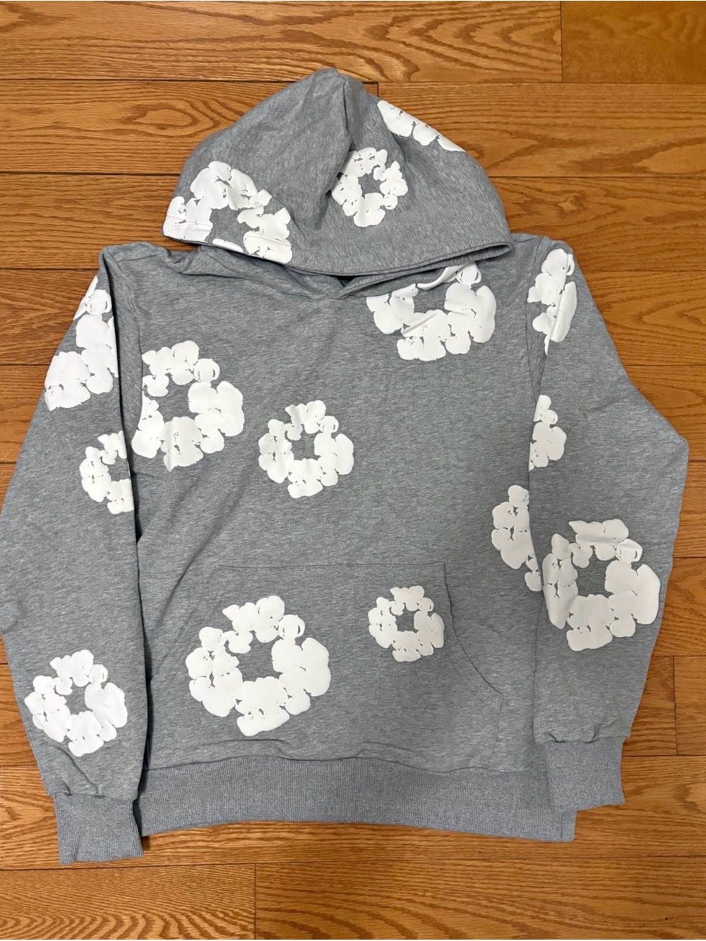 Gray Denim Tears Hoodie